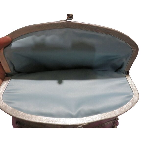 Coach 2009 Bleecker Street Limited Edition Platinum Extra Large Framed Kisslock - Picture 8 of 15